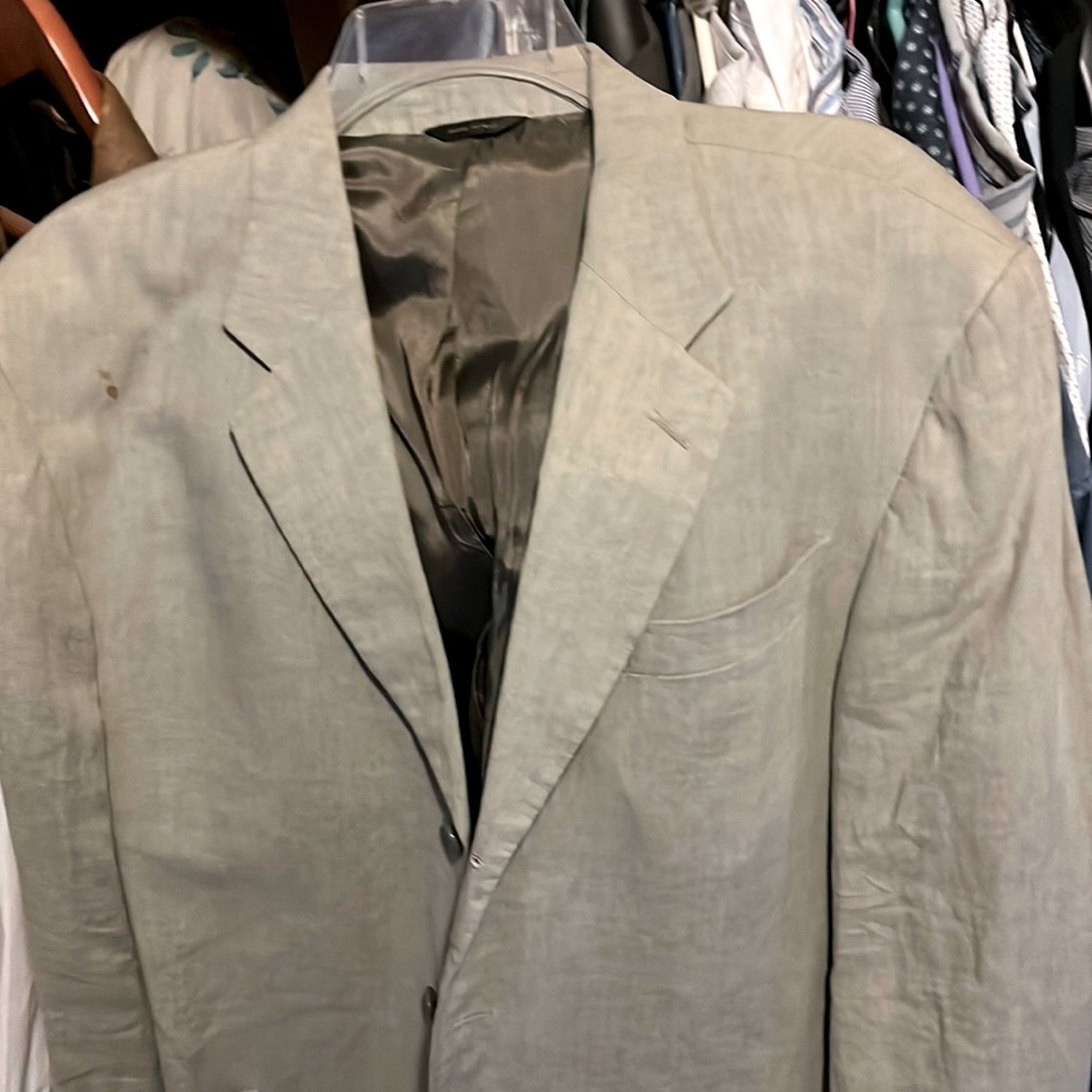 Linen sport coat